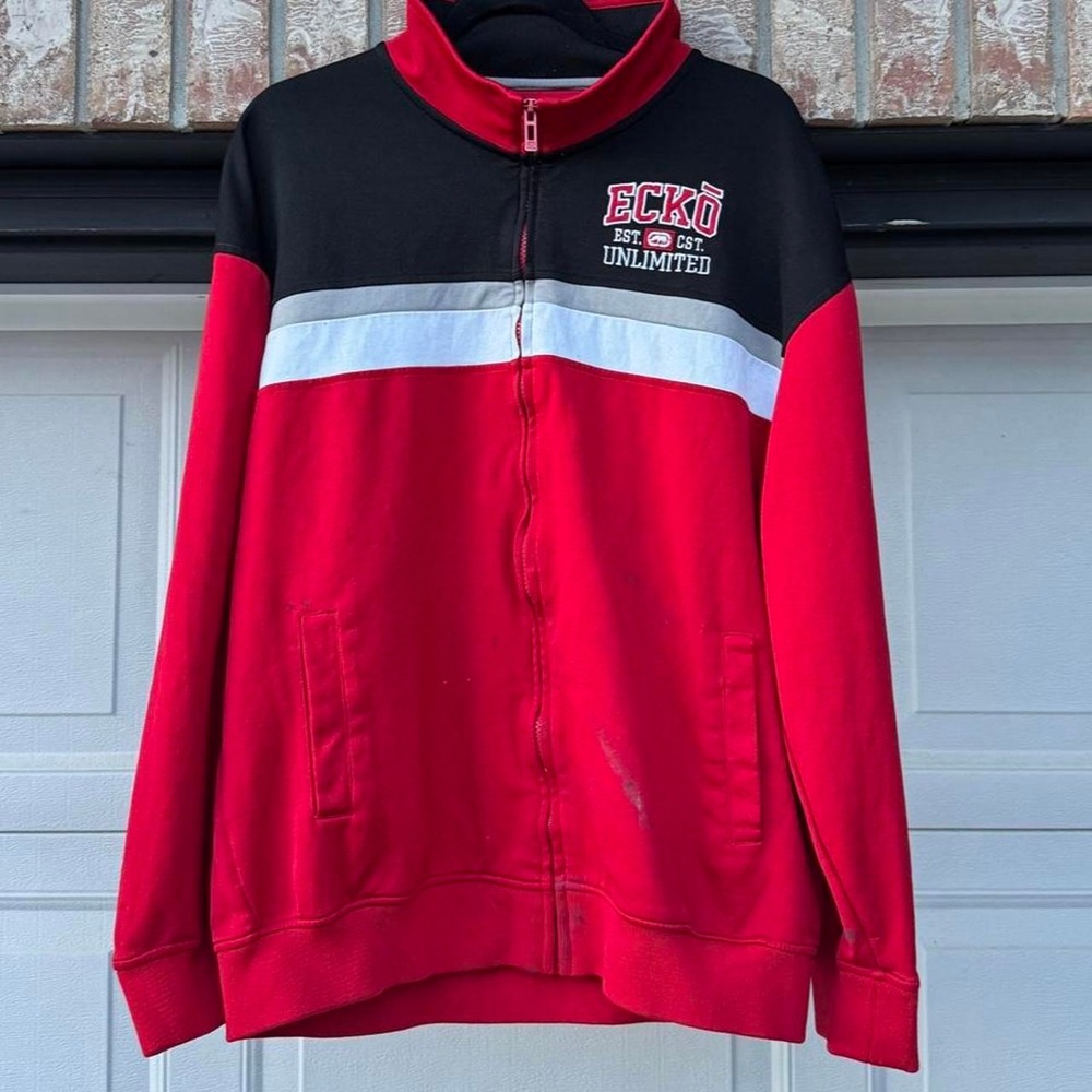 ECKO UNLTD COLOUR BLOCK TRACK JACKET